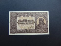 ​100 korona 1923 Nyomdahely nélkül  Hajtatlan bankjegy 01