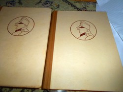 Jaroslav Hasek: Svejk-egy derék katona kalandjai a világháborúban 2 kötet 1956 évi kiadás 