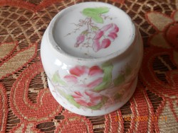 Antik vastag porcelán komabögre, csésze