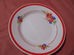 Kispesti Gránit jellegű pipacsos fali tányér