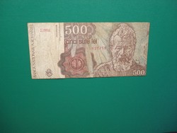 Románia 500 lei 1991