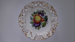 Porcelain decorative plate, around 1870