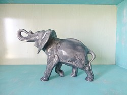 Retro,vintage nagyméretű porcelán elefánt