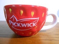 Pickwick teáscsésze bögre porcelán eper mintás