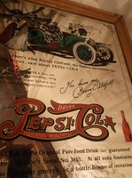 Tükrös kép - Nagy - Pepsi Colás - 40 x 33 cm