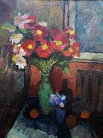 Victor Simonin (1877 - 1946 ) "  Virágok vázában....!!