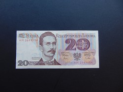 ​20 zloty 1982 Lengyelország Hajtatlan bankjegy