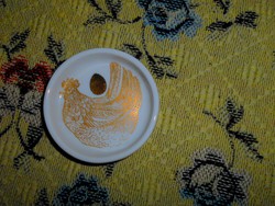 Régi Finn ARABIA porcelán tervezői szignóval kis dísztányér