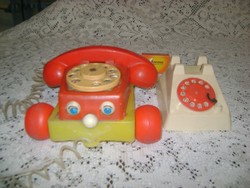 Retro játék telefon - két darab - alkatrésznek vagy javításra