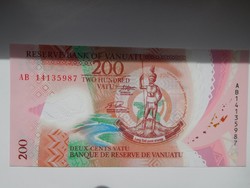 Vanuatu 200 vatu 2014 UNC