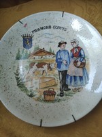 Scenic bocis french plate wall decoration
