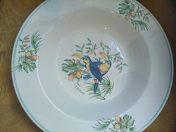 Papagájos német tányér
