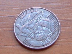 Brazil brasil 5 centavos 2007 #