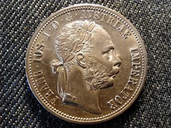 Ausztria Ferenc József .900 ezüst 1 Florin 1875 Extra szép (id25542)	