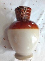Antique English doulton ceramic jug, vase, 17 cm high