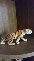 Royal Dux porcelán tigris