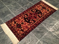  Kézi csomózású gyapjú PERZSA szőnyeg - Tisztítva, 60 x 150 cm 