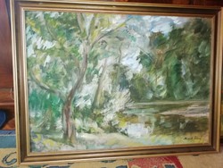 Koncz József festmény gyűjtemény jelzett eredeti 4