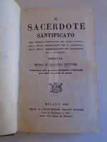 G010 PALLAVICINI - Il Sacerdote santificato nell attesa recitazione del Divino Uffizio -Milano 1961