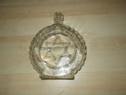 zsidó csillagos üveg palack