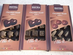 Új-Csokoládé öntőforma-csokoládé készítés többféle forma