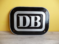 Eredeti Deutsche Bahn zománc tábla 