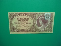 10000 pengő 1945 Extraszép, alacsony sorszám!