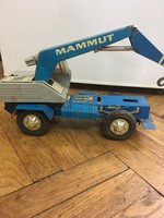 1970s Mammut sheet metal toy construction machine