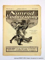 1928 október 10  /  NIMRÓD VADÁSZUJSÁG  /  E R E D E T I, R É G I Újságok Szs.:  12565