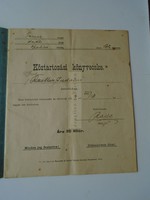 G028.36 Köztartozási könyvecske -  Buchmann -Temesvár 1909  