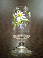 Hand-painted Thick Glass Mug