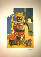 Original lithograph by Jean-Michel Basquiat!