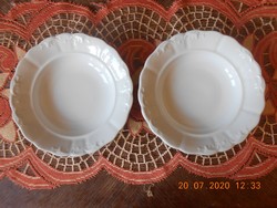 Zsolnay antik inda mintás mély tányérok