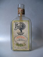 Antik üveg: Cherry Brandy (Braun Testvérek Rt-1920-1930)