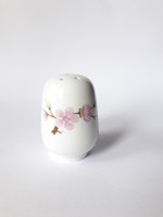 Alföldi retro porcelán cseresznyevirág mintás sószóró, sótartó, fűszertartó