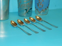 Silver mocha spoons in excellent condition, grade 800, the xx. No. First half - HUF 22,500