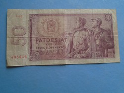 G029.58  Bankjegy -  Csehszlovákia  50 korona 1964