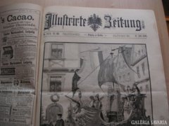 Illustrierte zeitung, bound in 1890