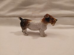 Antik ENS porcelán kutya