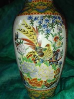 Golden pheasant flower vase.