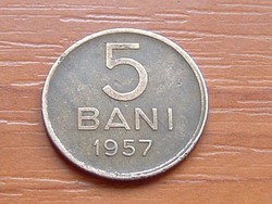 ROMÁNIA 5 BANI 1957 #
