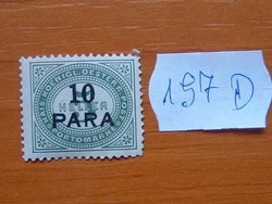 OSZTRÁK Török-birodalmi osztrák Posta 10 PARA / 5 HELLER 1902  197D