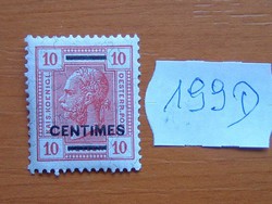 OSZTRÁK Krétai osztrák Posta 10 CTM 1903- Austrain postai bélyeg 199D