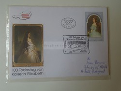 G029.104  Sissy Kaiserin Elisabeth elsőnapi boríték  (Ausztria) -Habsburg -Ferenc József  