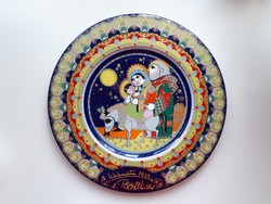 Rosenthal tányér - Weihnachtsteller 1979