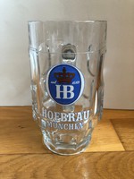 Hofbräu München vastag sörös korsó ( 0,4 l )
