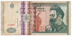 Románia 500 román lei, 1992