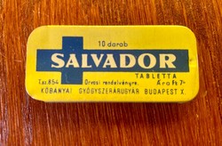 Salvador gyógyszeres dobozka