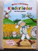 Német nyelvtanulás, Kinderlieder, énekeskönyv 1 cd-vel , ajánljon!