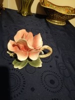 Eladó Capodimonte gyönyörű nagy méretű asztaldísz rózsa!